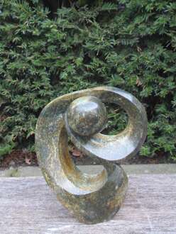 Zimbabwaans ornament Happening, 34 cm