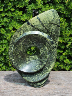 Zimbabwaans tuinbeeld Tornado, 40 cm