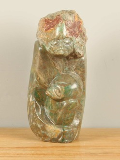 Zimbabwe ornament Parent with Child, 30 cm