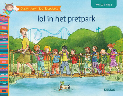 Zin om te lezen! - Lol in het pretpark (AVI E3/AVI 1)