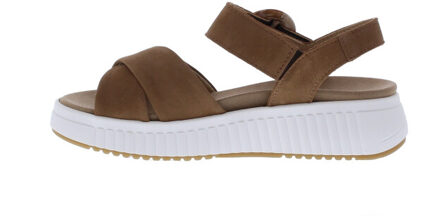 Zina kruisband soft | maat: | | dames | leer - maat 38 Klaproos