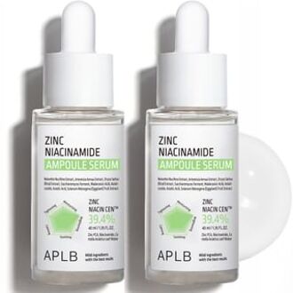 Zinc Niacinamide Ampoule Serum Set 40ml x 2 pcs