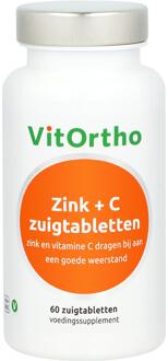 Zink + C Zuigtabletten - Vitortho