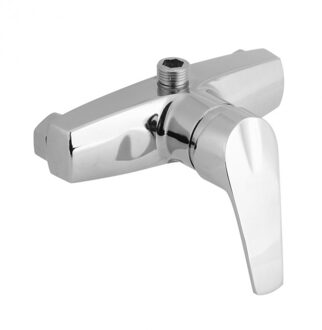 Zinklegering Badkamer Bad Enkele Handvat Kraan Wandmontage Bad Douche Valve Mengkraan Uitverkoop