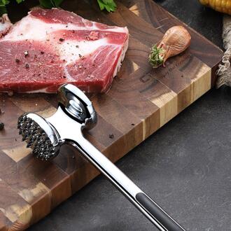 Zinklegering Dubbelzijdig Steak Rundvlees Mals Vlees Mallet Hamer Tenderizer Tool Keuken Accessoires Gadgets