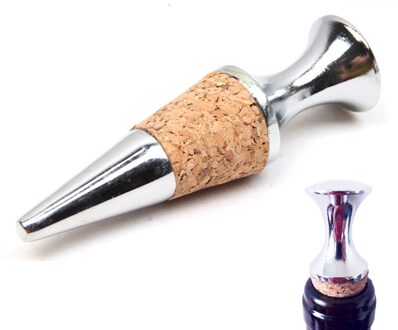 Zinklegering Glyptostrobus Wijn Stopper Metal + hout materiaal Wijn Kurk Wijnfles Plug Stopper