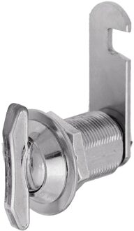 Zinklegering Keyless Mailbox Boot Deur Kast Toolbox Metalen Hand Schroef Cam Lock 16/20/25/30mm Meubels Lockers Hardware Sloten 25mm