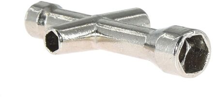 Zinklegering M2 M2.5 M3 M4 Moer Hexagonal Cross Wrench Mouwen Onderhoud Accessoires 4 Size Auto Cross Mouwen Wrench