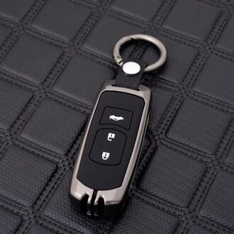 Zinklegering + Silicagel Cover Auto Remote Key Case Cover Voor Mazda CX-5 2 3 6 Demio CX-3 CX3 CX5 CX-7 CX7 CX8 CX-9 MX5 Axela 3 key geweer