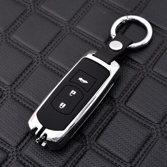 Zinklegering + Silicagel Cover Auto Remote Key Case Cover Voor Mazda CX-5 2 3 6 Demio CX-3 CX3 CX5 CX-7 CX7 CX8 CX-9 MX5 Axela 3 key Slver