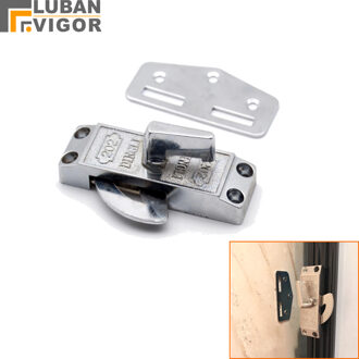 Zinklegering schuifdeur haak lock, Voor Badkamer keuken schuifdeur, enkelzijdige lock, Opbouw, Hardware Sloten