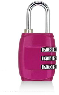 Zinklegering Sluizen Hangslot Metalen Slot Bagage Kabinet Lock Mini Anti-Diefstal Bagage Gym Slot Veiligheid Reizen Baglock heet roze
