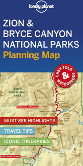 Zion & Bryce Canyon National Parks Planning Map