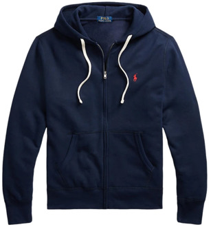 Zip-through hoodie Ralph Lauren , Blauw , Heren - 2XL