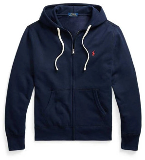 Zip-through hoodie Ralph Lauren , Blauw , Heren - 2XL