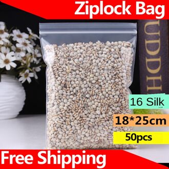 Ziplock Zak Doorzichtige Plastic Zak Plastic Verpakking Zak 18X25Cm Verdikte 0.16Mm Plastic Voedsel Bagsenvelope Zak Verpakking tas