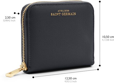 Zipped Muntenetui Zwart