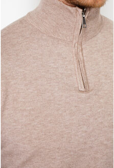 Zipped sweater desert Beige - L