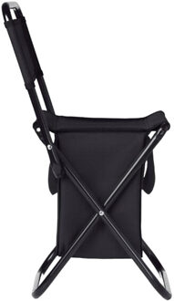 Zit & drink vouwstoel Zwart - One size