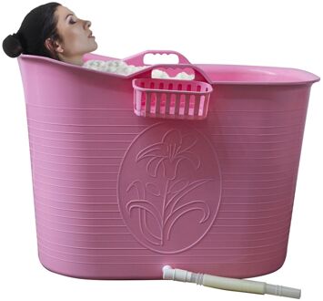 Zitbad Nancy - 200L - Bath Bucket - Roze