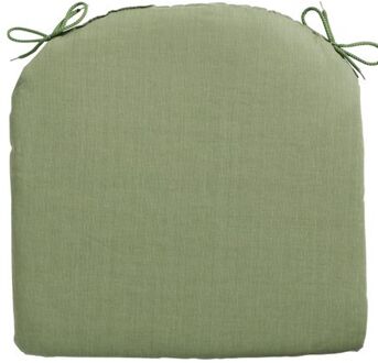 zitkussen Basic 46 x 48 cm katoen/polyester groen
