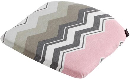 zitkussen Chris 46 x 48 cm katoen/polyester roze