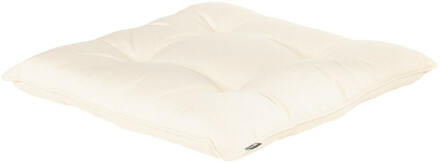 Zitkussen ecru 50x50x6 cm Havana Wit