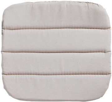 zitkussen Modern 40 x 40 dralon beige Wit