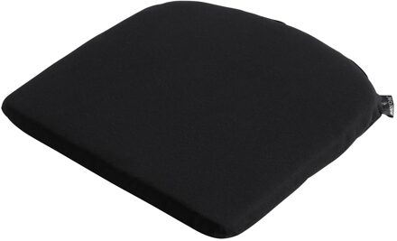 zitkussen Panama 46 x 48 cm katoen/polyester zwart