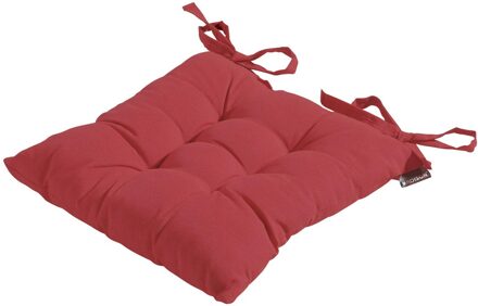 Zitkussen Panama 46x46 cm steenrood