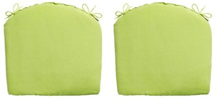 Zitkussen - Panama Lime - 46x48 - Groen - 2 Stuks