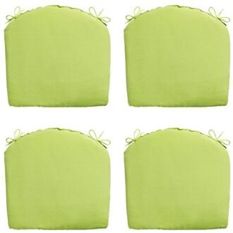 Zitkussen Panama - Lime - 46x48 - Groen - 4 Stuks