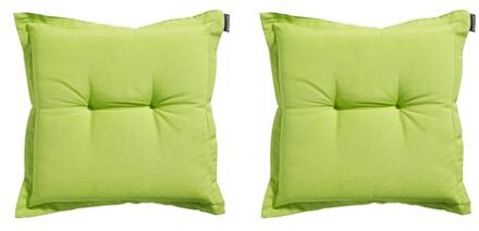 Zitkussen - Panama Lime - 50x50 - Groen - 2 Stuks