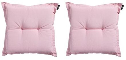 Zitkussen - Panama Soft Pink - 50x50 - Roze - 2 Stuks