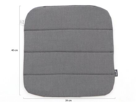 Zitkussen Sophie Havana Sealgrey - 40 X 40 X 1cm