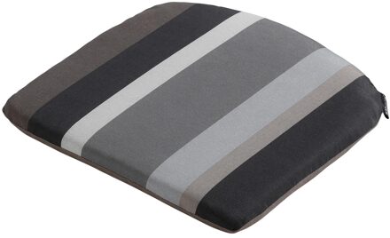 Zitkussen Stripe - Grey - 46x48 - Grijs