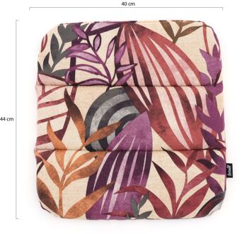 Zitkussen t.b.v. Hartman Delphine dining tuinstoel - Laagste prijsgarantie! Paars