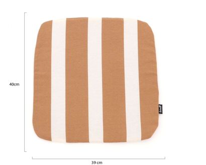 Zitkussen t.b.v. Hartman Sophie dining tuinstoel - Laagste prijsgarantie! Taupe