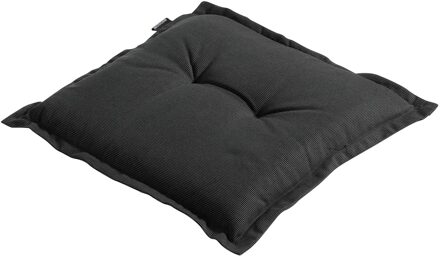 Zitkussen - Universeel - Rib Black - 50x50 - Zwart