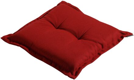 Zitkussen - Universeel - Rib Red- 50x50 - Rood