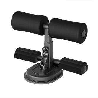 Zitten Assistent Bar Abdominale Sterkte Trainer Home Gym Spier Training Draagbare Mannen Vrouwen Zitten Ups Oefening Fitness Apparatuur zwart