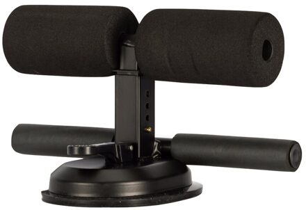 Zitten Bar Verstelbare Zuig Zitten Bar Push Up Abdominale Assistent Trainer Voor Workout Fitness zwart