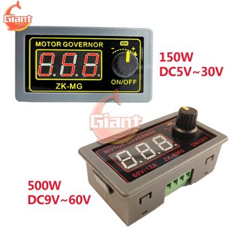 ZK-MG ZK-BMG DC5-30V/9-60V 5A Pwm Dc Motor Controller Gouverneur Verstelbare Speed Digitale Display Eencoder Duty verhouding Frequentie