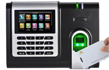 ZK X628-C TCP/IP USB Biometric Time Recording 3000 Users Fingerprint Time Attendance Time Clock Optional RFID Card Reader