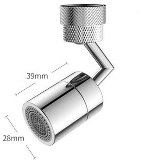 ZK20 360 Graden Draaibare Keukenkraan Beluchter Water Filter Diffuser Water Voor Kraan Saving Sproeier Bad Connector Attachment