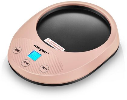 ZK30 220V Cup Heater Cup Warmer Smart Thermostatische Hete Thee Makers 8 Gear Verwarming Coaster Voor Koffie Melk Thee warmer Pad roze
