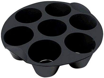 ZK30 Lucht Friteuse Accessoires 7 Zelfs Cake Cup Muffin Cup Voor 3.5-5.8L Diverse Modellen Van Lucht Friteuse 18cm