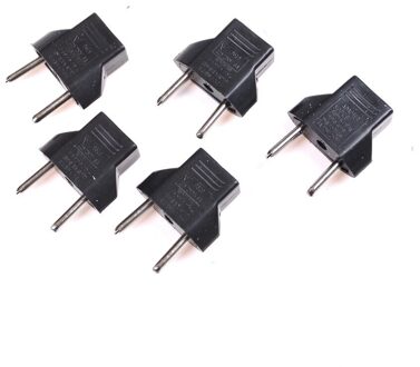 Zlinkj 5 Stks/set Ons Eu Euro Europa Stekker Converter Travel Adapter Laders