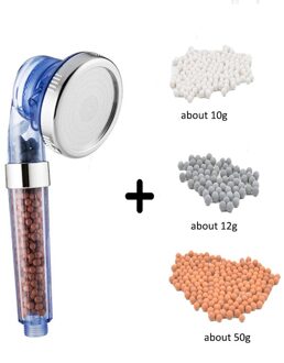 Zloog Badkamer 3 Functie Verstelbare Jetting Douchekop Hoge Druk Waterbesparende Anion Steen Filter SPA Douchekoppen reeks D