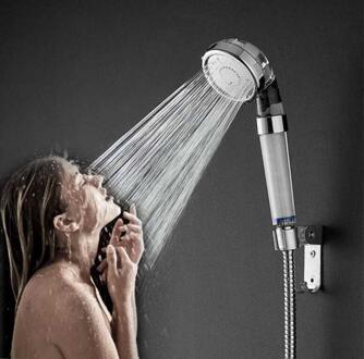 Zloog Badkamer Pp Katoen Filter Douche Waterbesparende Douchekop Hoge Druk Negatieve Ionen Handdouche douche hoofd